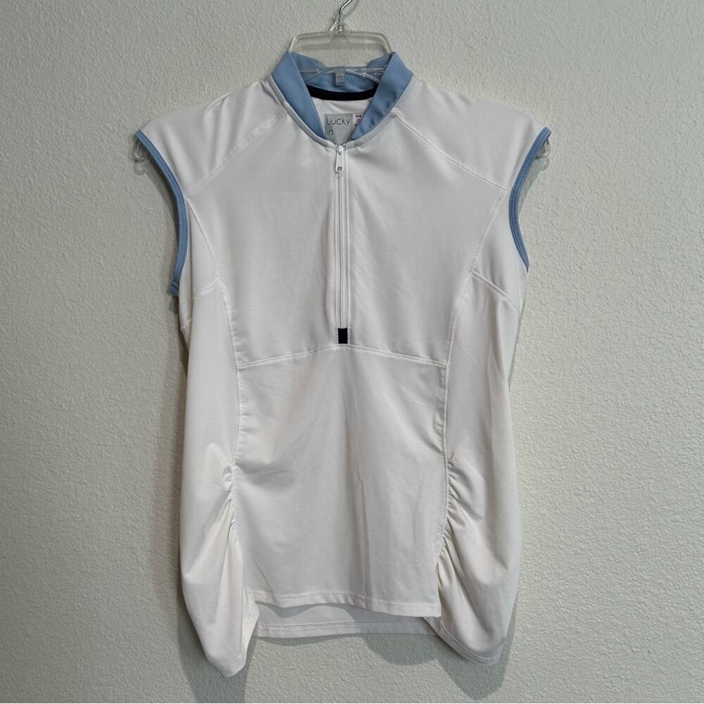 Lucky In Love Golf Tank Top SZ XS